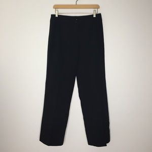 Armani Collezioni Black Wide Leg Dress Pants Size6
